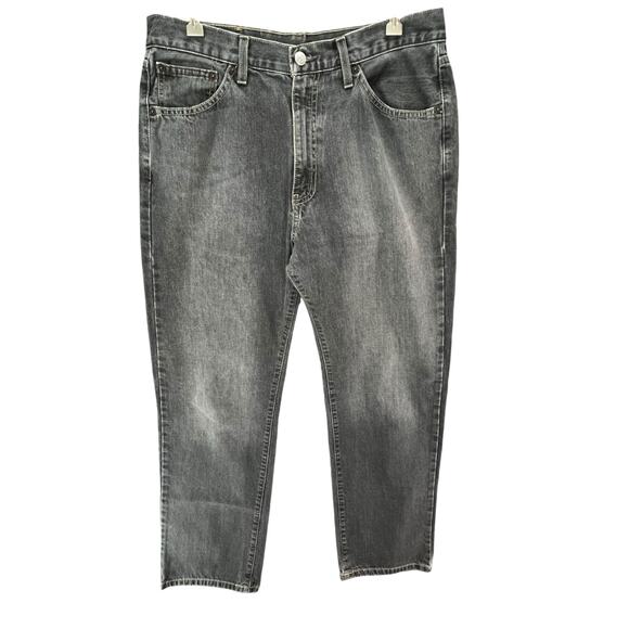 Ralph Lauren Jeans Mens 33x32 Gray Easy Fit Straight Casual Classic Y2K Preppy - Picture 1 of 14